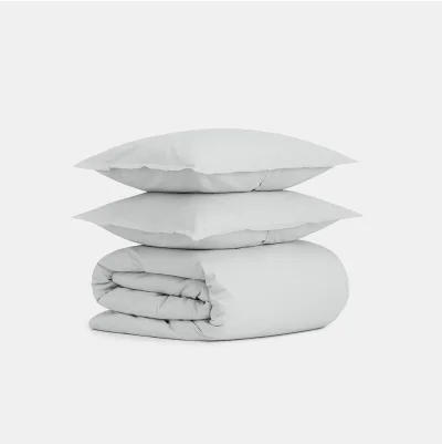 Cotton Percale Duvet Cover Set