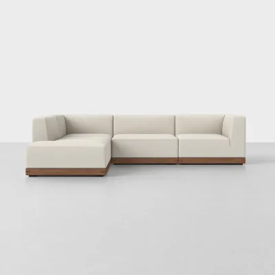 Essential L Island Sectional